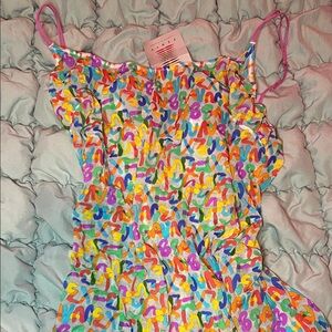 Savage X Fenty Colorful Patterned Pajama Set